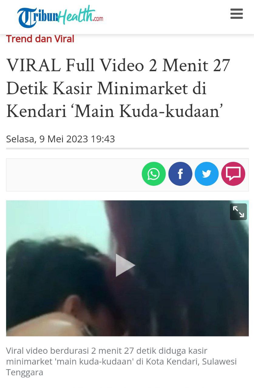 Viral Kasir Kendari