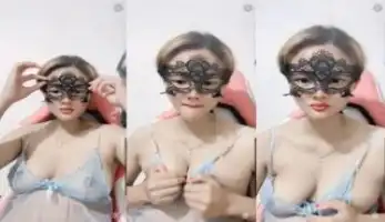 Hewwo Cantik Mulus Blue Lingerie Uting Transparan