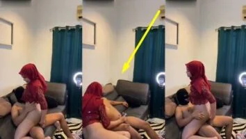 Dua Wanita Hijabers Threesome Mantap Banget