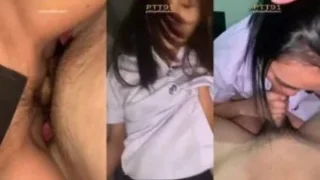 Adik Kelas Penurut di Ajak Ngewe Crotin