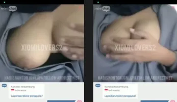 OME TV Bareng Cewek Hijabers Penurut Remas Colmek