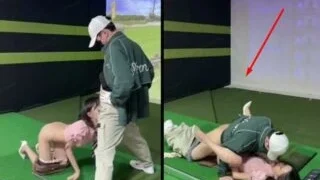 Daddy Ajak Simpanan Main Golf Malah Ngewe