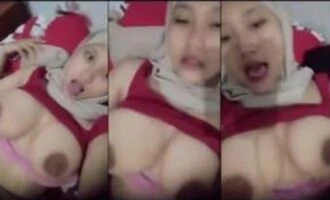 Dedek Hijabers Toket Gede Pentil Coklat