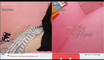 OmeTv Gadis Hijab Sange Remas Nenen