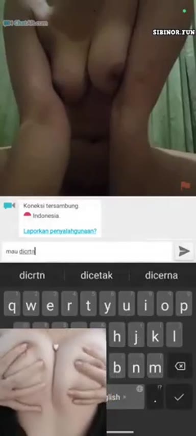 Ome TV Ceweknya Bilang Sange Banget