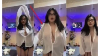 Puting Susu Tobrut Kak Lynn Kemeja Putih Instagram
